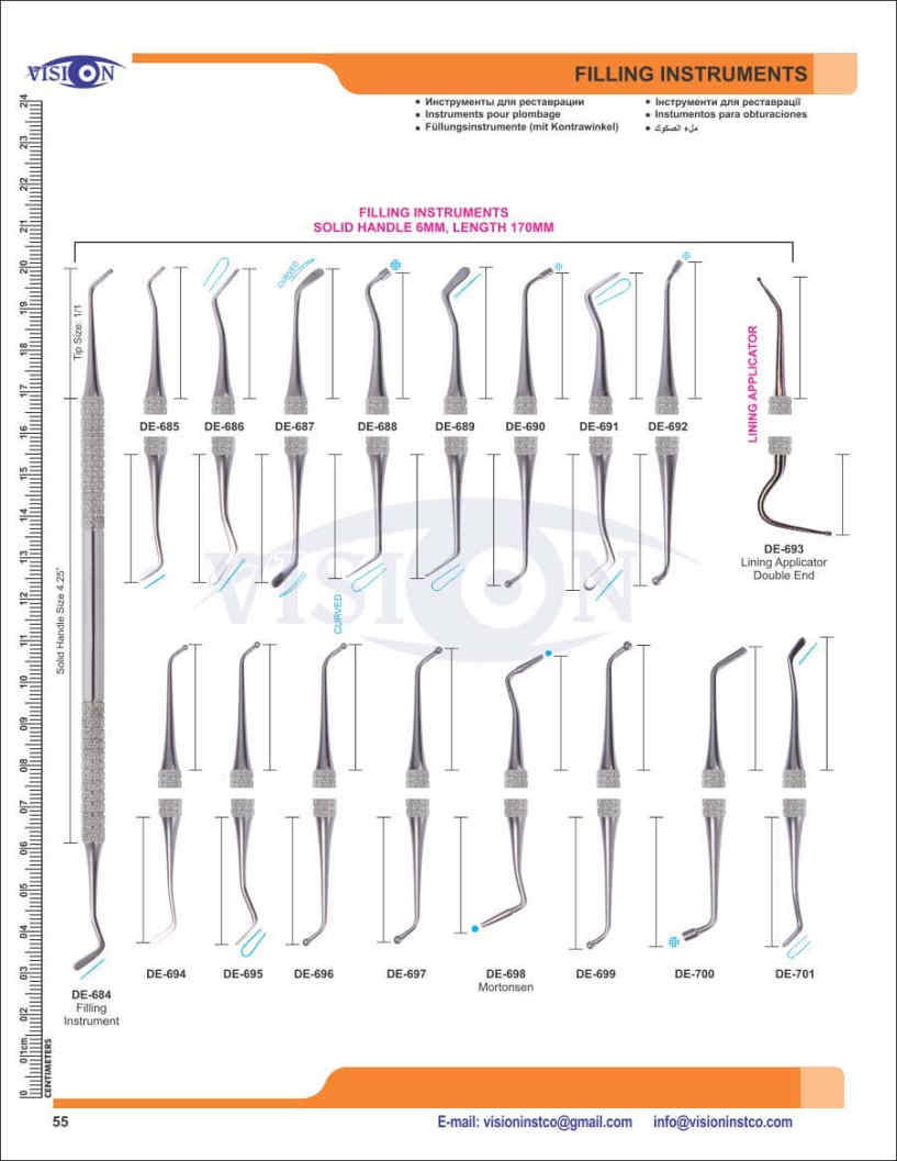 Vision Instruments Company Instruments